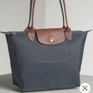 Longchamp Dark Grey Le Pliage Original